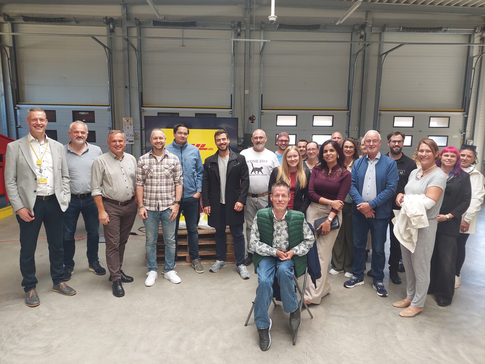 Gruppenfoto von Amira DHL